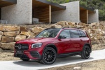 2020 Mercedes-Benz GLB 250 in Patagonia Red Metallic - Static Front Left Three-quarter View